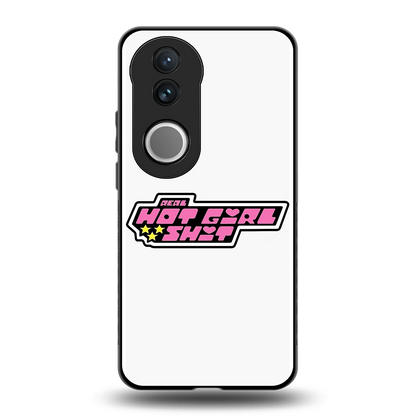 Hot Girl Energy back phone cover | glass case for vivo v50