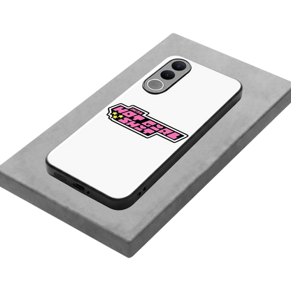 Hot Girl Energy stylish phone case for vivo v70 fe | glossy glass and slim fit