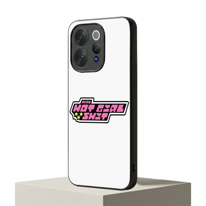 Hot Girl Energy vivo v70 elite mobile cover | shockproof glass phone case