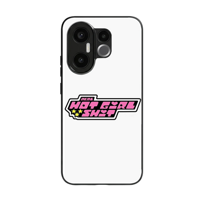 Hot Girl Energy back phone cover | glass case for vivo x200 fe