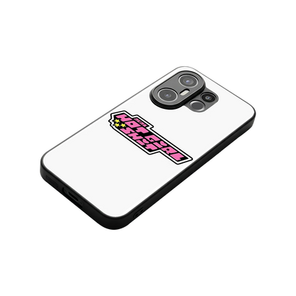 Hot Girl Energy stylish phone case for vivo x200 fe | glossy glass and slim fit