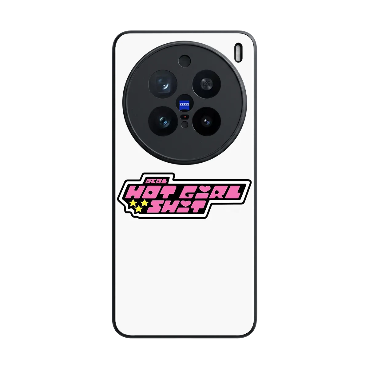 Hot Girl Energy back phone cover | glass case for vivo x200 pro