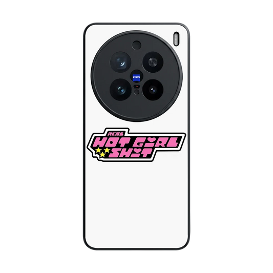 Hot Girl Energy back phone cover | glass case for vivo x200 pro