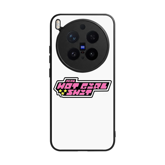 Hot Girl Energy back phone cover | glass case for vivo x300 pro