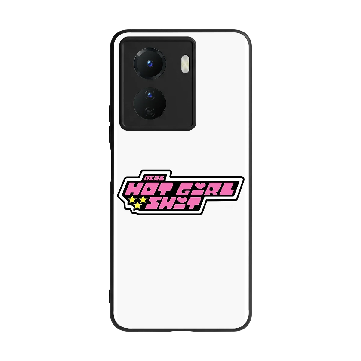 Hot Girl Energy back phone cover | glass case for vivo y16