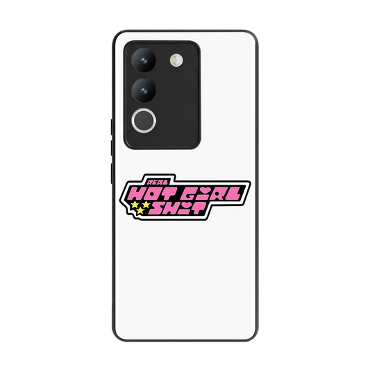Hot Girl Energy back phone cover | glass case for vivo y200 5g