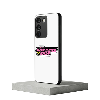 Hot Girl Energy vivo y200 5g mobile cover | shockproof glass phone case