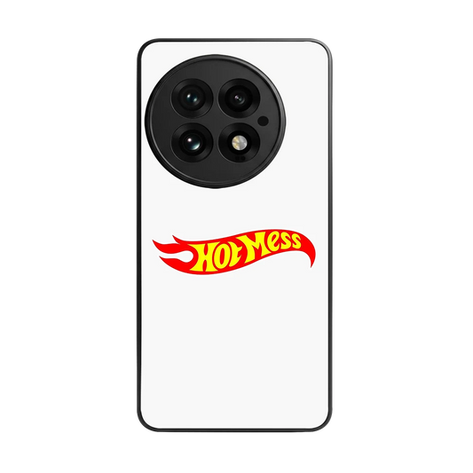 Hot Mess back phone cover | glass case for oneplus 13