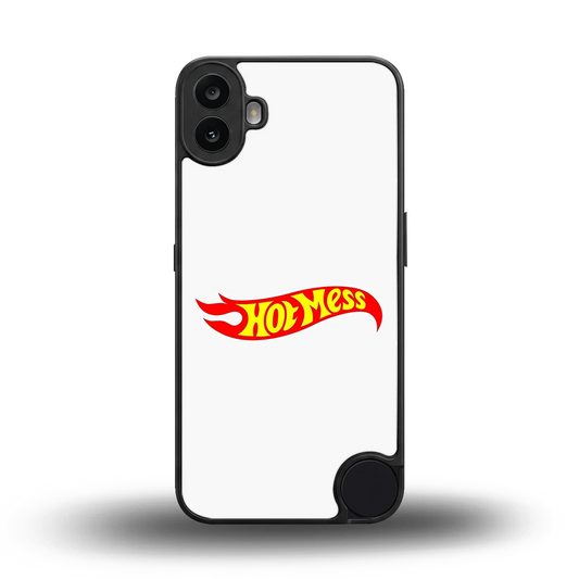 Hot Mess back phone cover | glass case for cmf nothing phone 1