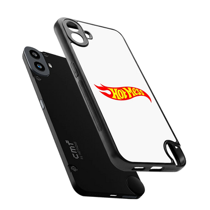 Hot Mess sleek cmf nothing phone 1 cover with tempered glass back and TPU edges