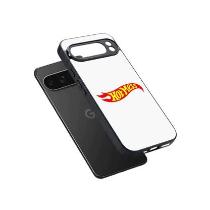 Hot Mess sleek google pixel 10 pro xl cover with tempered glass back and TPU edges