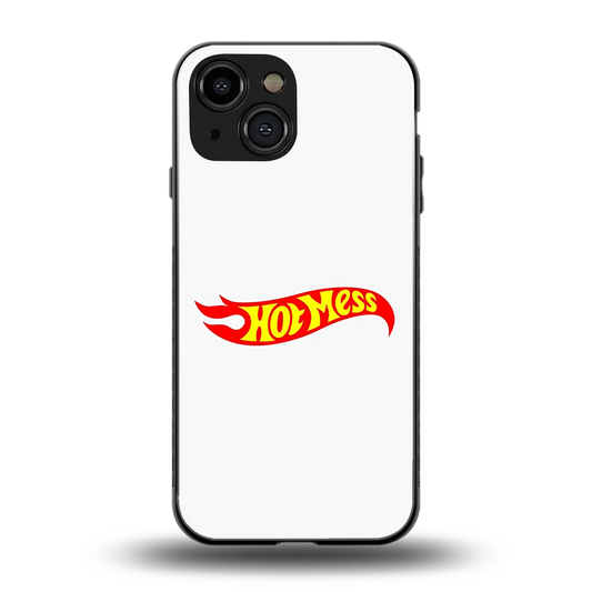 Hot Mess back phone cover | glass case for iphone 12 mini