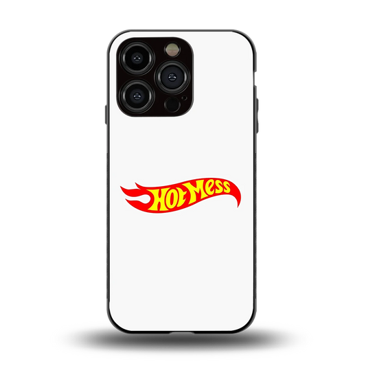 Hot Mess back phone cover | glass case for iphone 13 pro