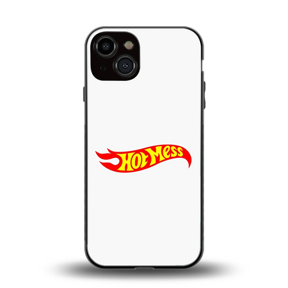Hot Mess back phone cover | glass case for iphone 14