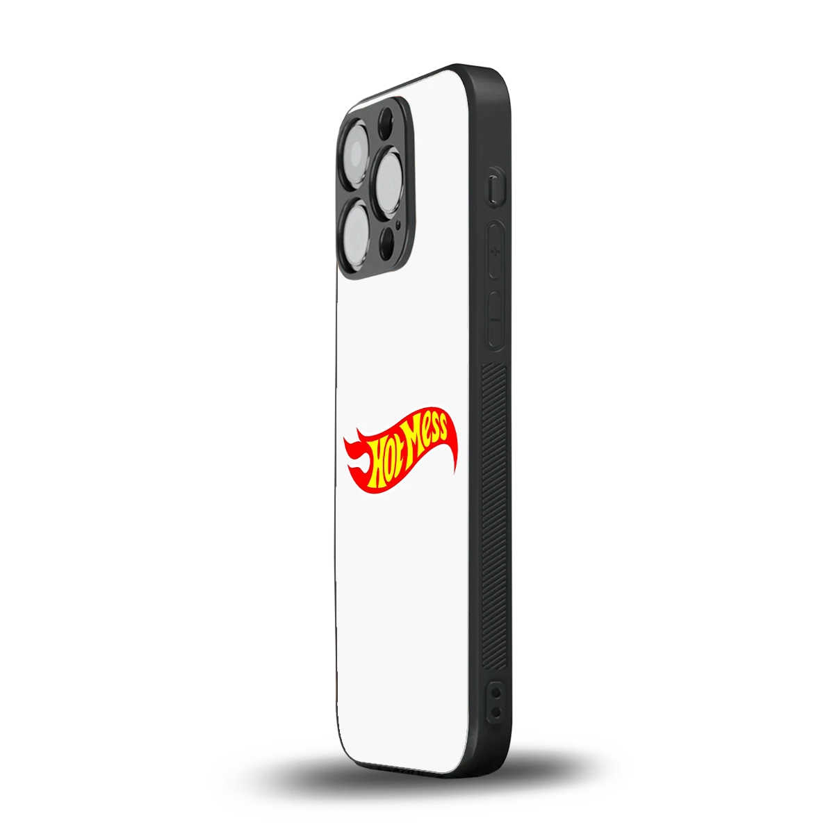 Hot Mess iphone 15 pro mobile cover | shockproof glass phone case