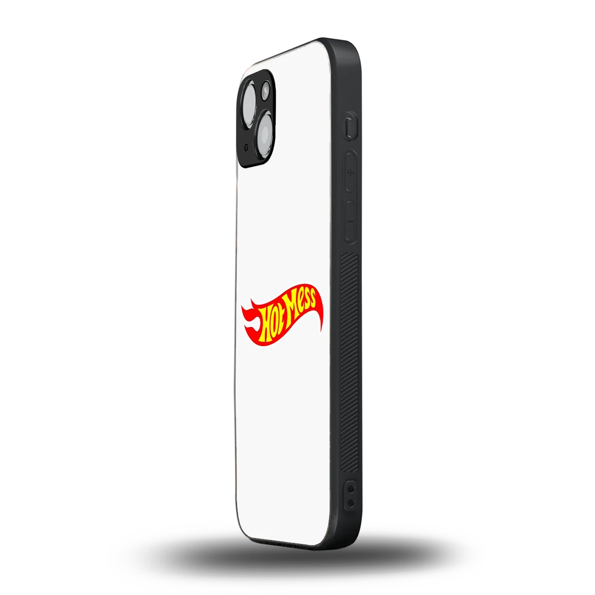 Hot Mess iphone 15 mobile cover | shockproof glass phone case