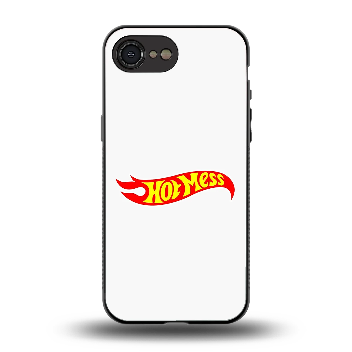 Hot Mess back phone cover | glass case for iphone 17e