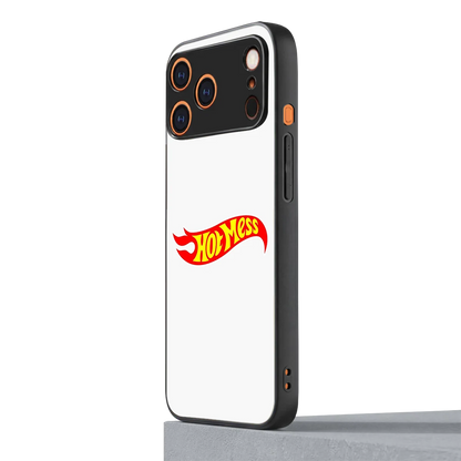 Hot Mess iphone 17 pro mobile cover | shockproof glass phone case