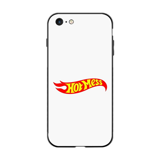 Hot Mess back phone cover | glass case for iphone 6