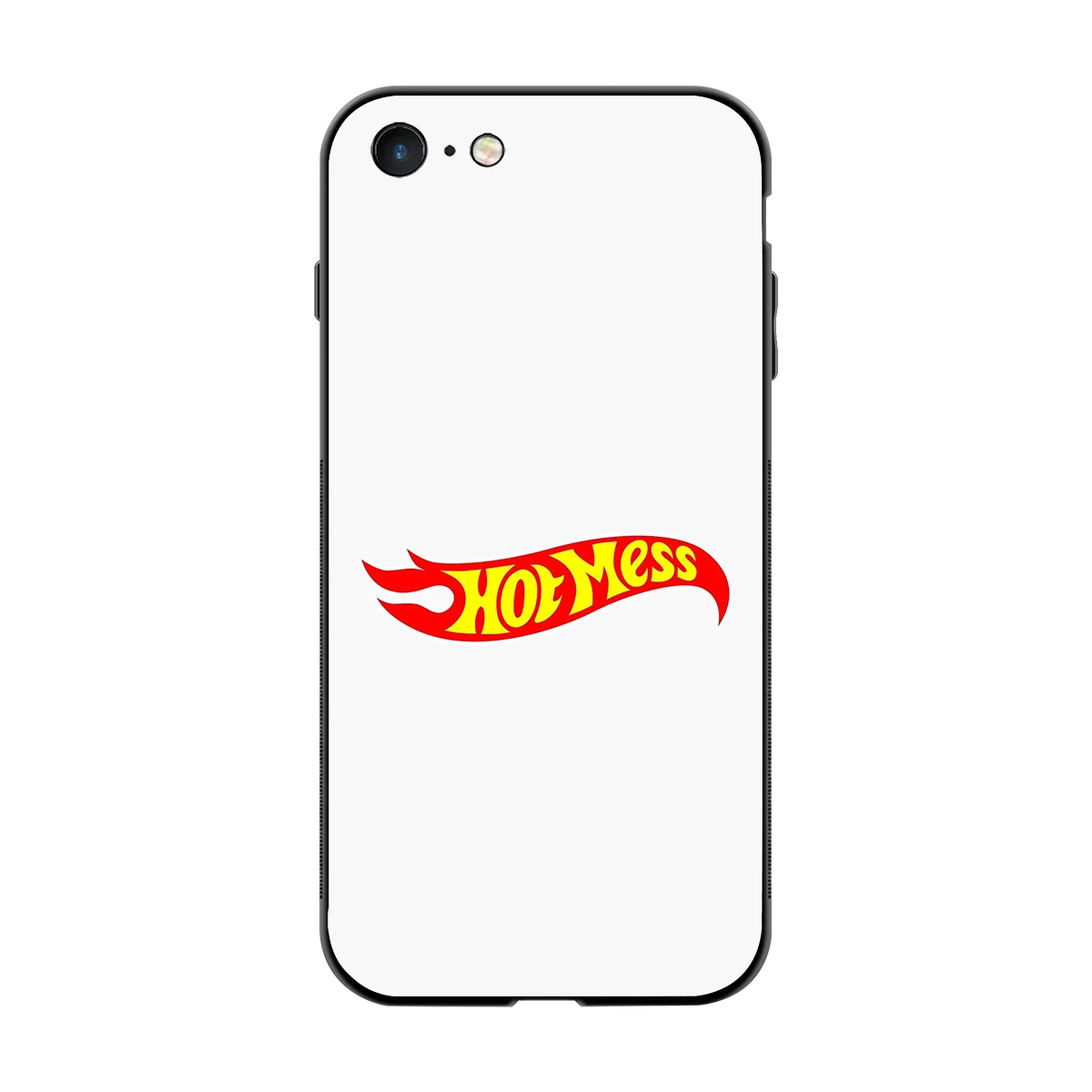 Hot Mess back phone cover | glass case for iphone 7