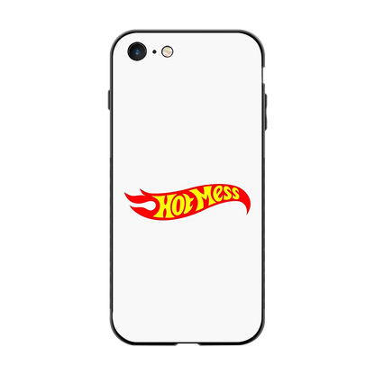 Hot Mess back phone cover | glass case for iphone 7