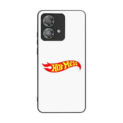 Hot Mess back phone cover | glass case for motorola edge 40 neo 5g