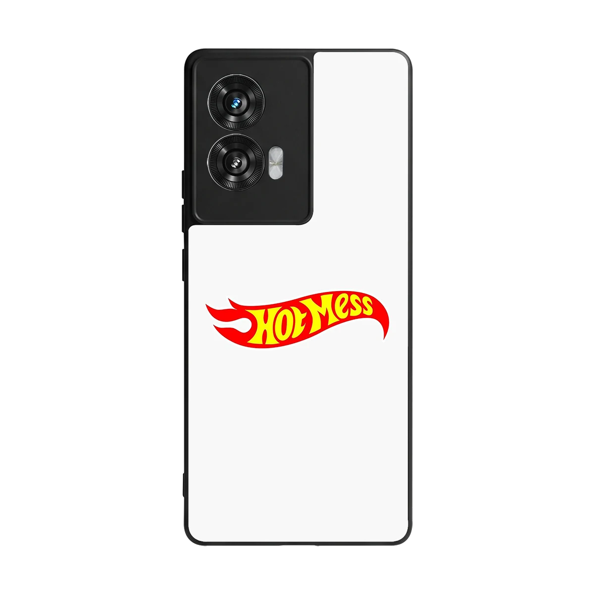 Hot Mess back phone cover | glass case for motorola edge 50 fusion