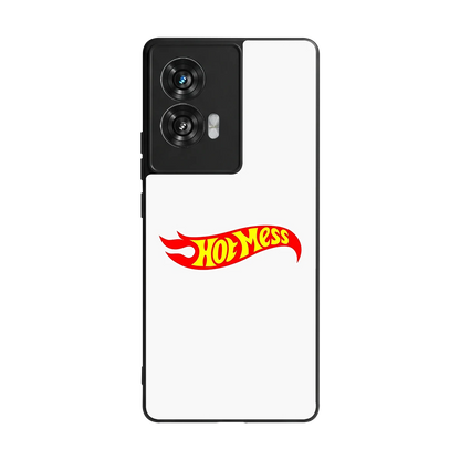 Hot Mess back phone cover | glass case for motorola edge 50 fusion