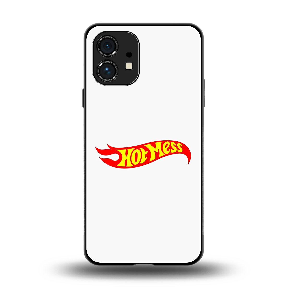 Hot Mess back phone cover | glass case for nothing phone 1