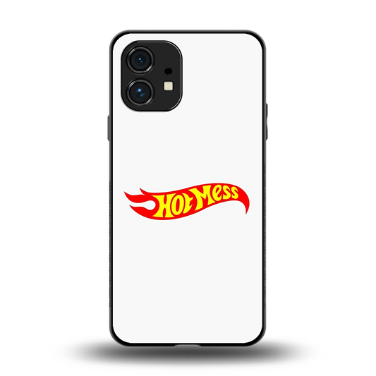 Hot Mess back phone cover | glass case for nothing phone 1