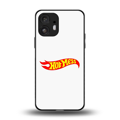 Hot Mess back phone cover | glass case for nothing phone 2