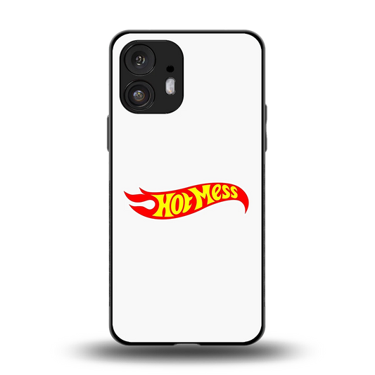 Hot Mess back phone cover | glass case for nothing phone 2