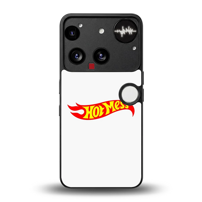 Hot Mess back phone cover | glass case for nothing phone 3