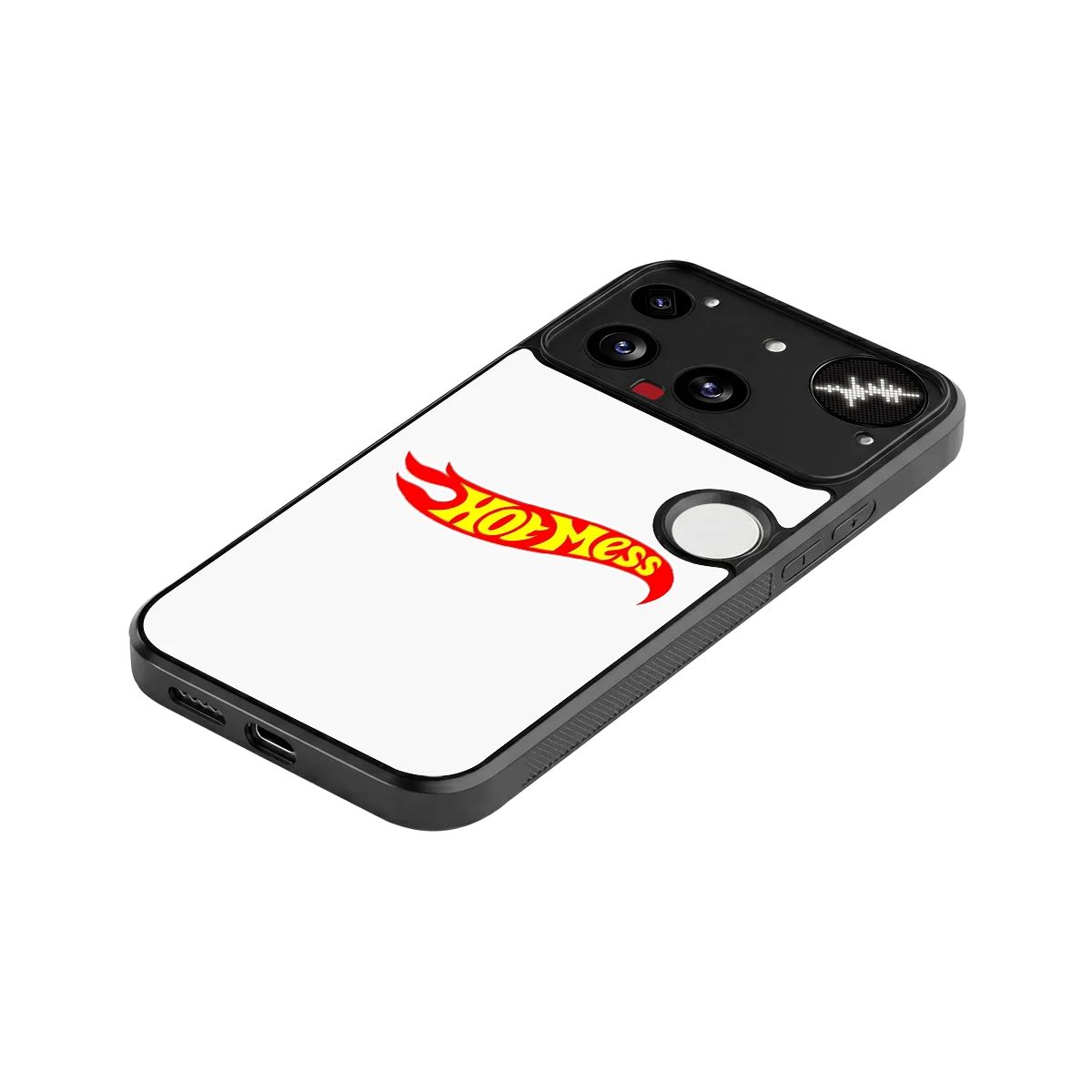Hot Mess stylish phone case for nothing phone 3 | glossy glass and slim fit