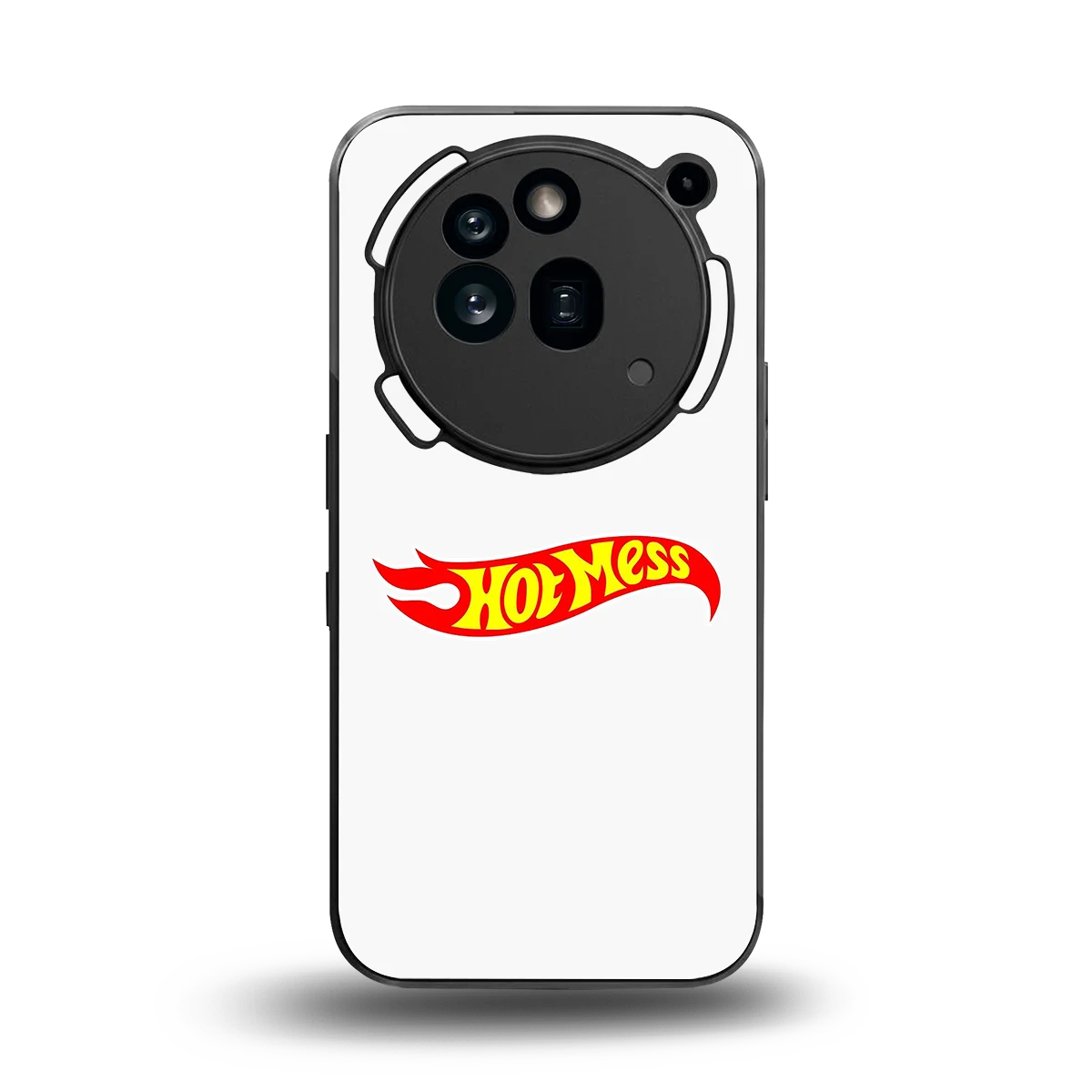 Hot Mess back phone cover | glass case for nothing phone 3a pro