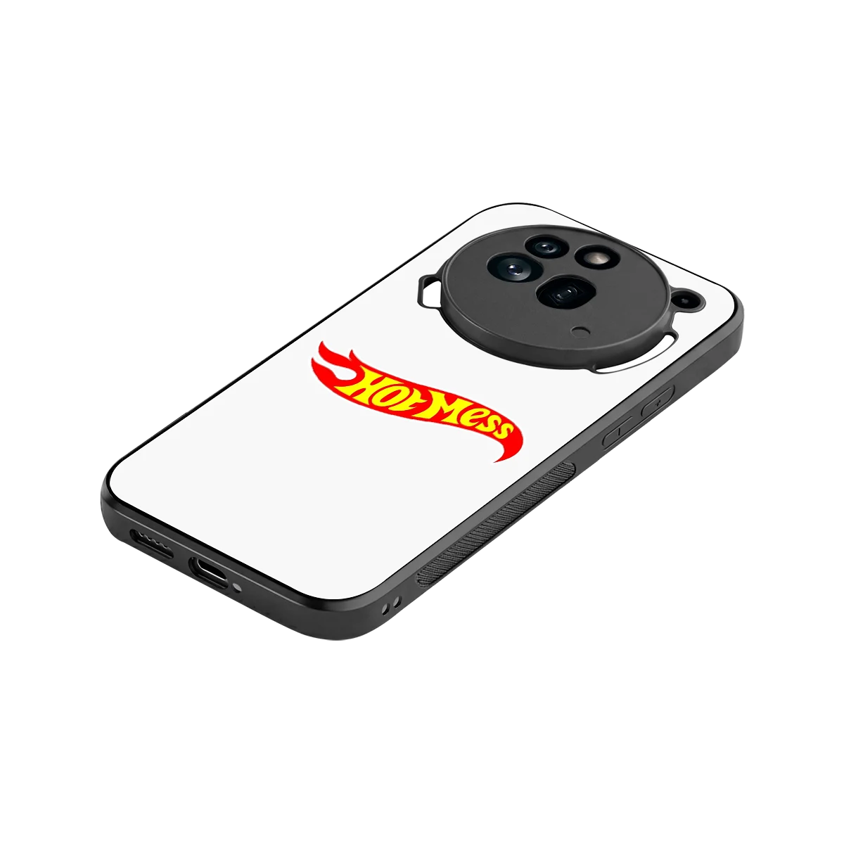 Hot Mess stylish phone case for nothing phone 3a pro | glossy glass and slim fit
