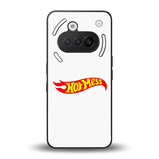 Hot Mess back phone cover | glass case for nothing phone 3a
