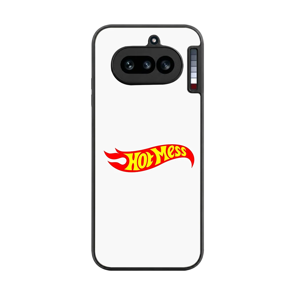 Hot Mess back phone cover | glass case for nothing phone 4a