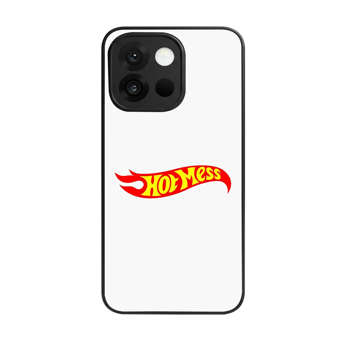 Hot Mess back phone cover | glass case for oneplus 13s
