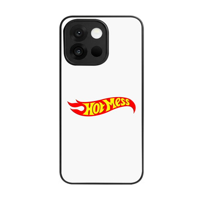Hot Mess back phone cover | glass case for oneplus 13s
