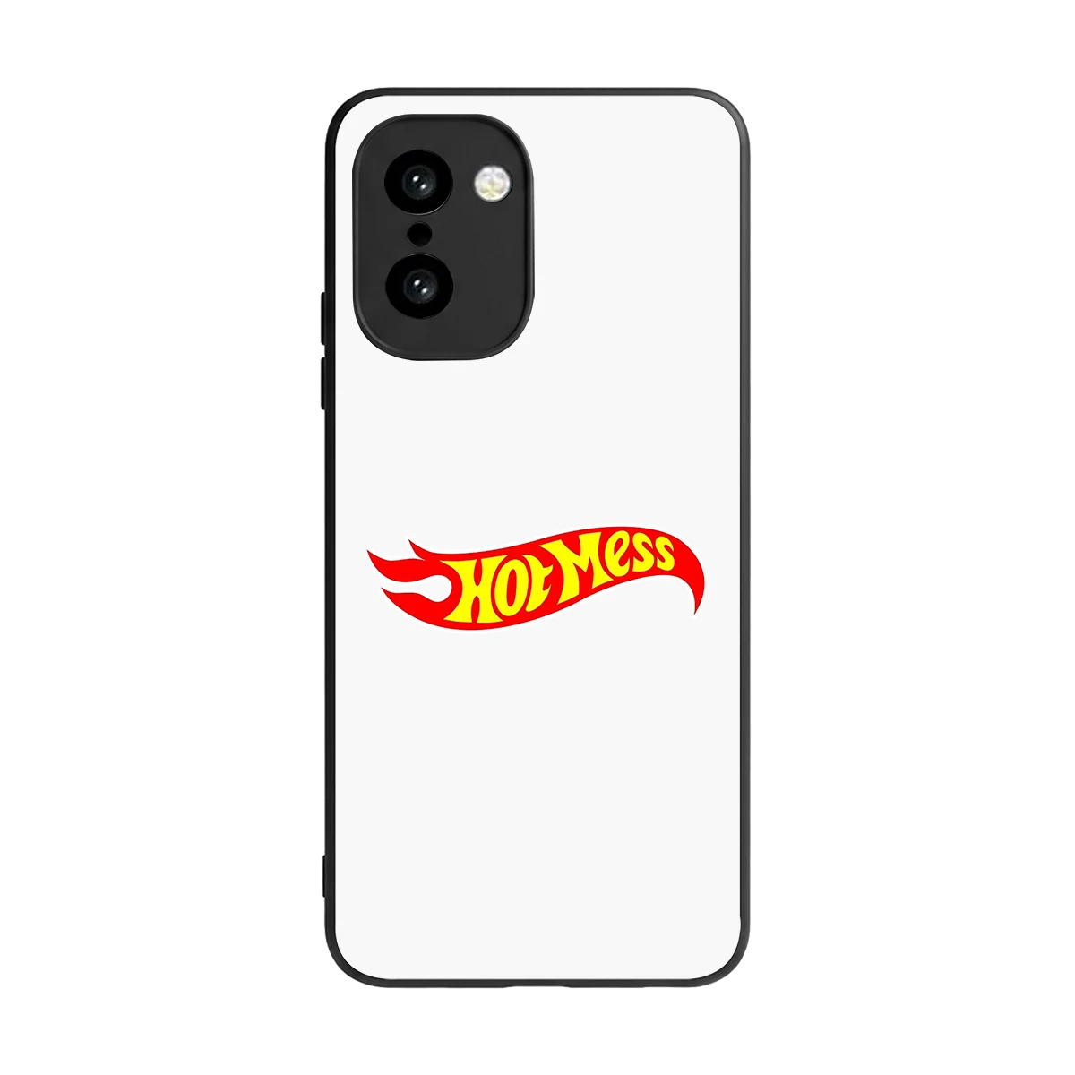 Hot Mess back phone cover | glass case for oneplus 15r