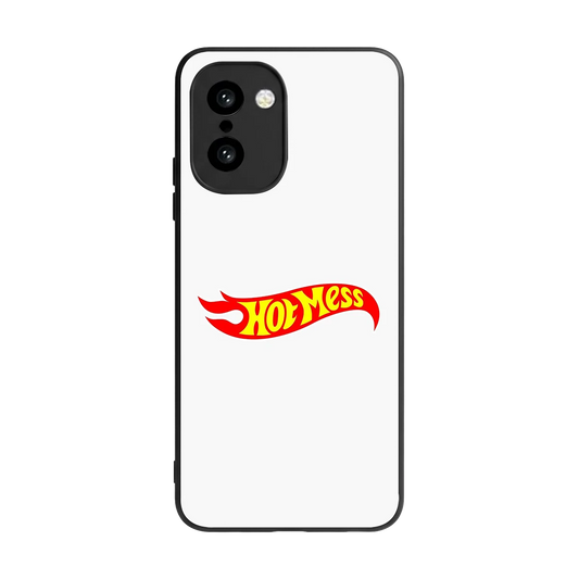 Hot Mess back phone cover | glass case for oneplus 15r