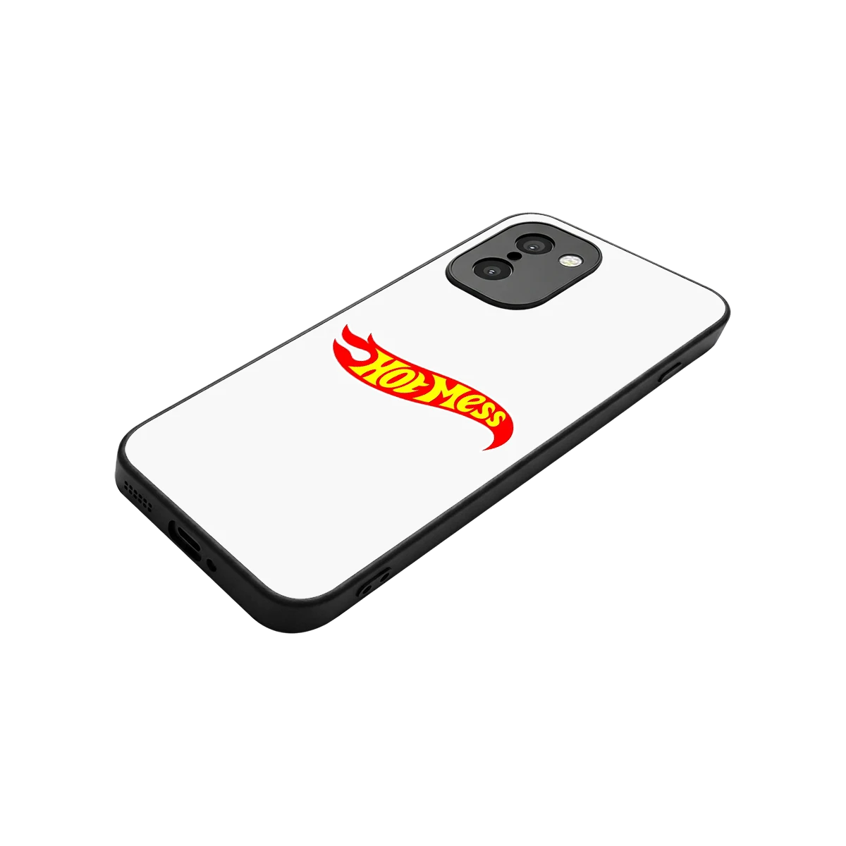 Hot Mess stylish phone case for oneplus 15r | glossy glass and slim fit