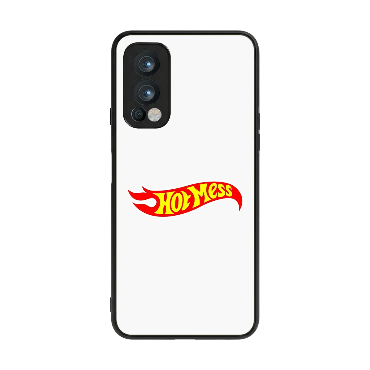 Hot Mess back phone cover | glass case for oneplus nord 2