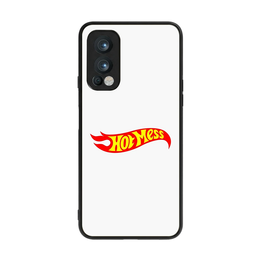 Hot Mess back phone cover | glass case for oneplus nord 2