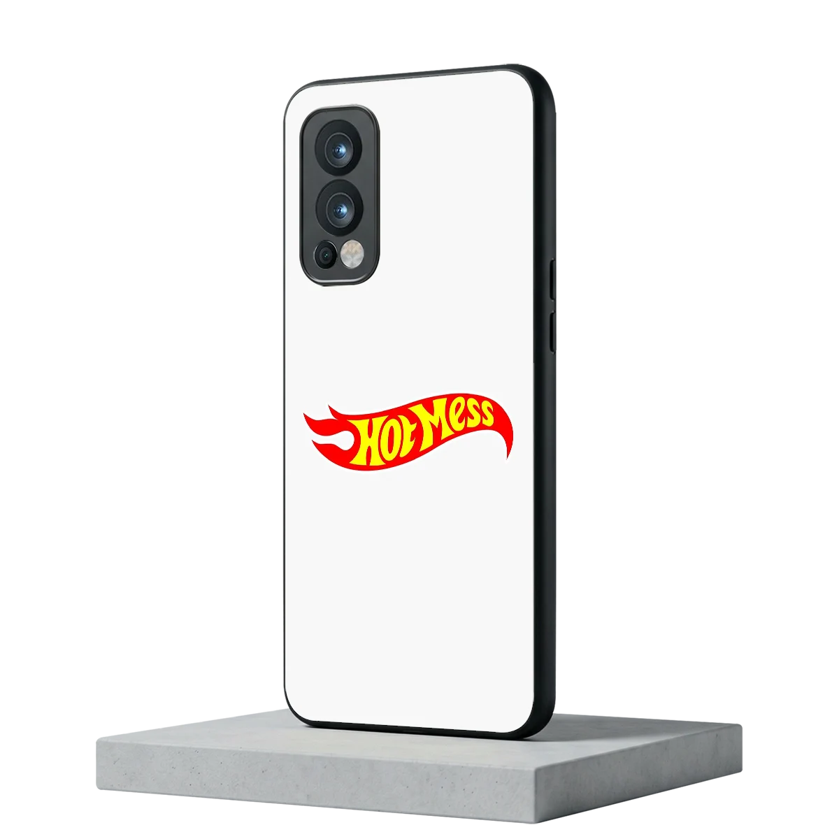 Hot Mess oneplus nord 2 mobile cover | shockproof glass phone case