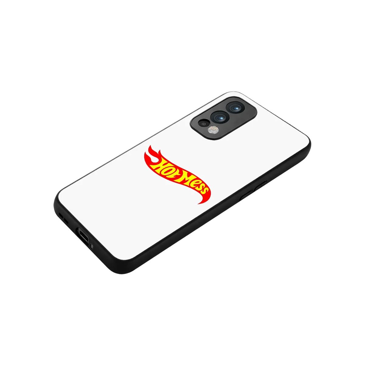 Hot Mess stylish phone case for oneplus nord 2 | glossy glass and slim fit