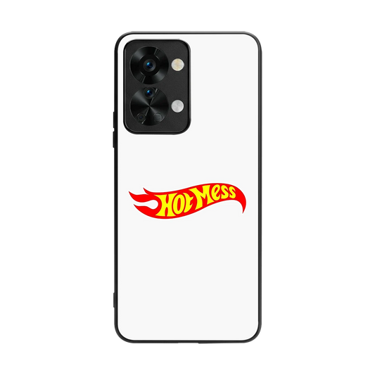 Hot Mess back phone cover | glass case for oneplus nord 2t