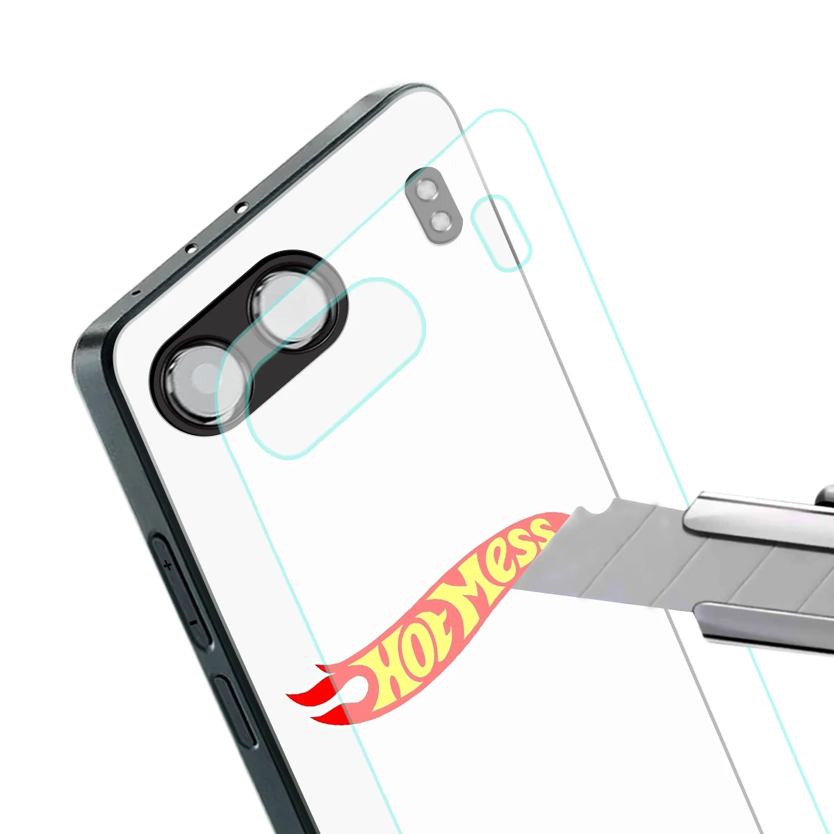 Hot Mess stylish phone case for oneplus nord 4 | glossy glass and slim fit