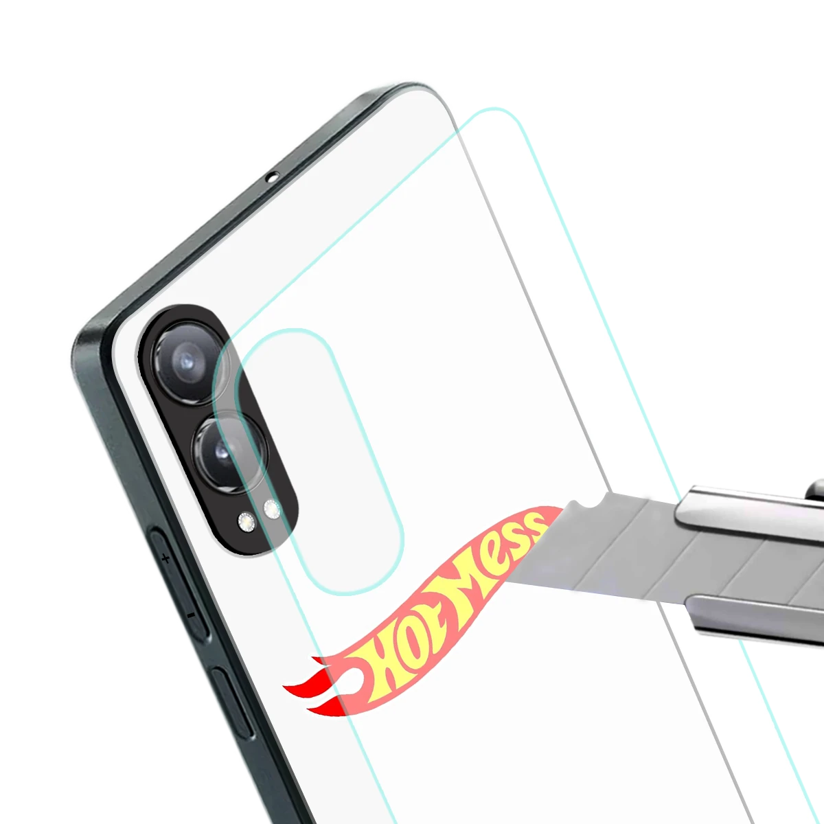 Hot Mess stylish phone case for oneplus nord ce 4 lite | glossy glass and slim fit
